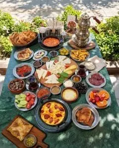 Authentic Turkish breakfast Istanbul