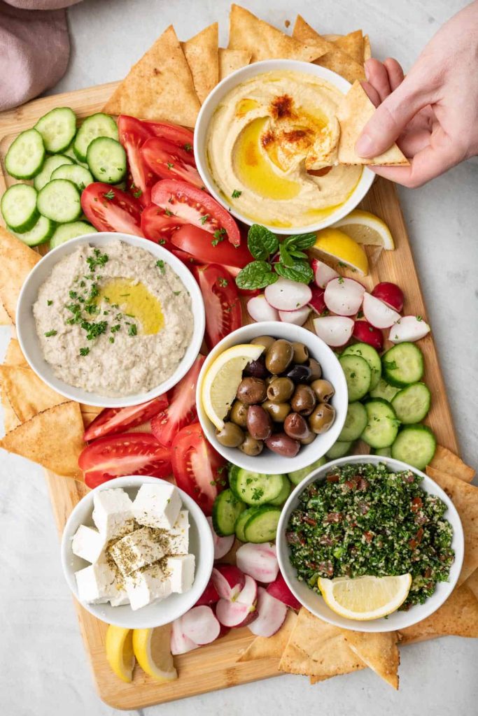 Lebanese Appetizer Platter