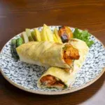 Лаваш с куриными шашлыками