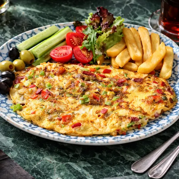 вкусный завтрак в Стамбуле